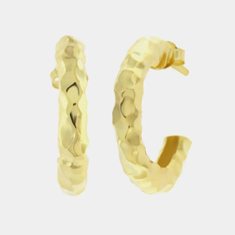 Orecchini in Argento 925 a semi cerchio