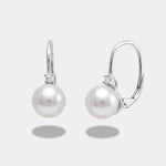 Orecchini in Argento 925 con perla Collezione Barcellona - BYSIMON gioielli