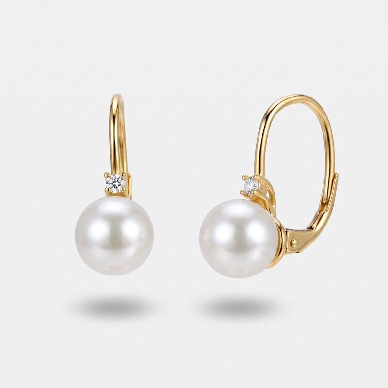 Orecchini in Argento 925 con perla Collezione Barcellona - BYSIMON gioielli