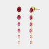 Orecchini in Argento 925 con sfumature rosa