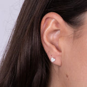 Piercing in Argento a forma di cuore
