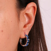 Orecchini in Argento 925 nelle sfumature del blu