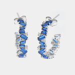 Orecchini in Argento 925 nelle sfumature del blu - BYSIMON gioielli