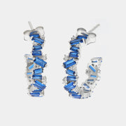 Orecchini in Argento 925 nelle sfumature del blu