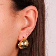 Orecchini in Argento 925 a mezza luna in argento