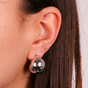 Orecchini in Argento 925  a goccia spessi