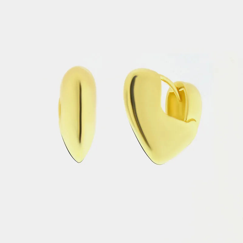 Orecchini in Argento 925 a forma di cuore Collezione Amsterdam - BYSIMON gioielli
