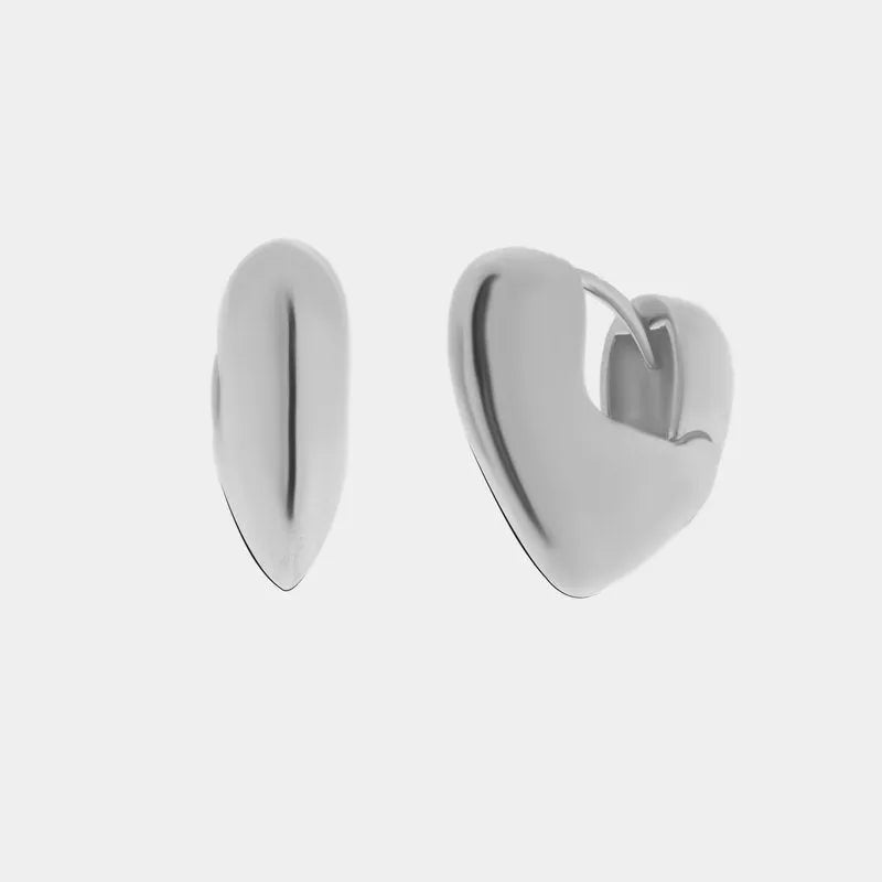 Orecchini in Argento 925 a forma di cuore Collezione Amsterdam - BYSIMON gioielli