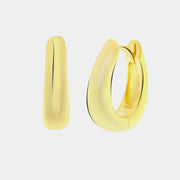 Orecchini in Argento 925 ovali bombati in argento