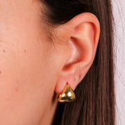 Orecchini in Argento 925 a mezza luna