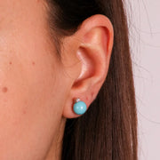 Orecchini in Argento 925 pasta di turchese