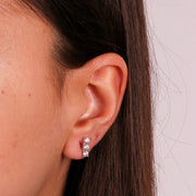 Orecchini in Argento 925 stile Trilogy