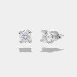 Orecchini argento 925 a lobo punto luce - BYSIMON gioielli