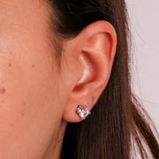 Orecchini in Argento 925 punto luce