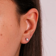 Orecchini in Argento 925 punto luce