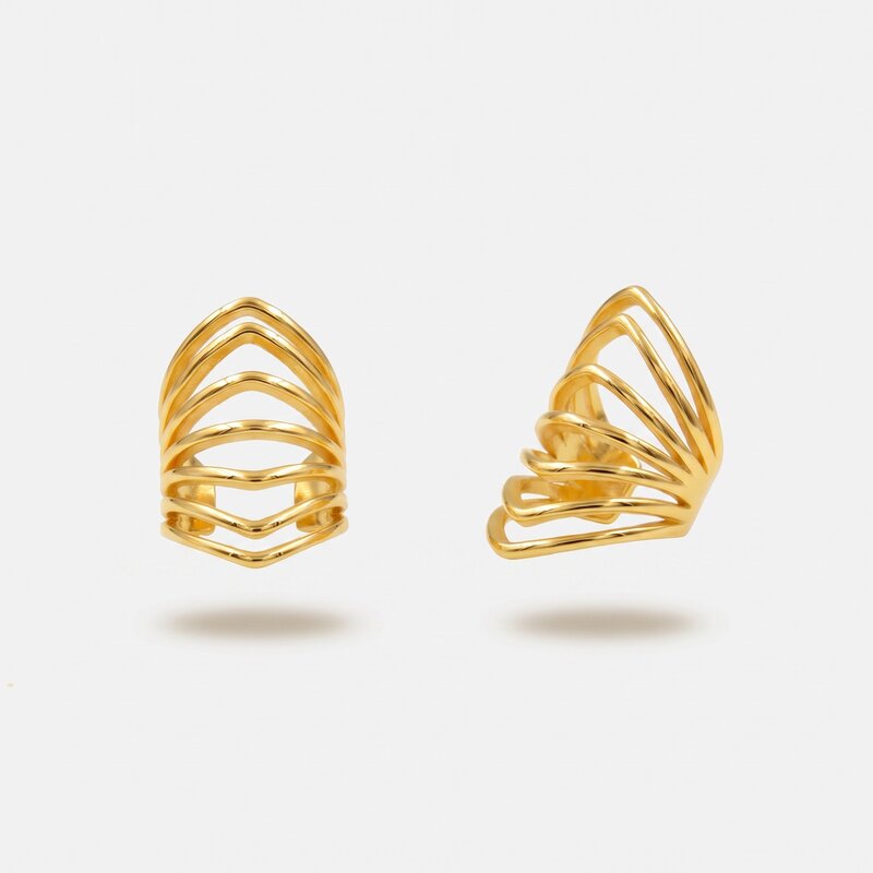 Orecchini in Argento 925 ear cuff - BYSIMON gioielli