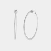 Orecchini in Argento 925 cerchio liscio