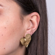 Orecchini in Argento 925 a lobo cuore