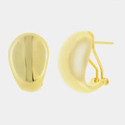 Orecchini in Argento 925 a lobo bombato