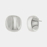 Orecchini in Argento 925 quadrati a lobo