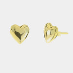 Orecchini in Argento 925 a lobo con cuore - BYSIMON gioielli