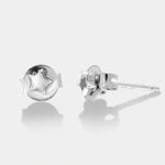 Orecchini in Argento 925 a forma di stella - BYSIMON gioielli