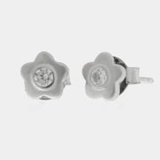 Orecchini in Argento 925 con fiore piccolo