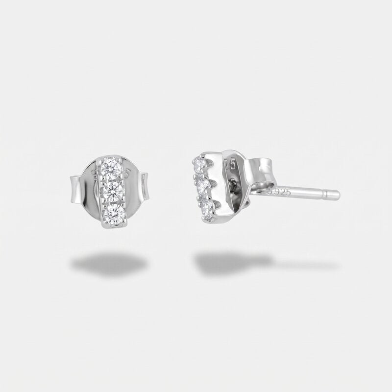 Orecchini in Argento 925 con zirconi BYSIMON - gioiello BySimon