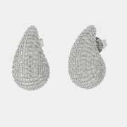 Orecchini in Argento 925 a goocia con zirconi