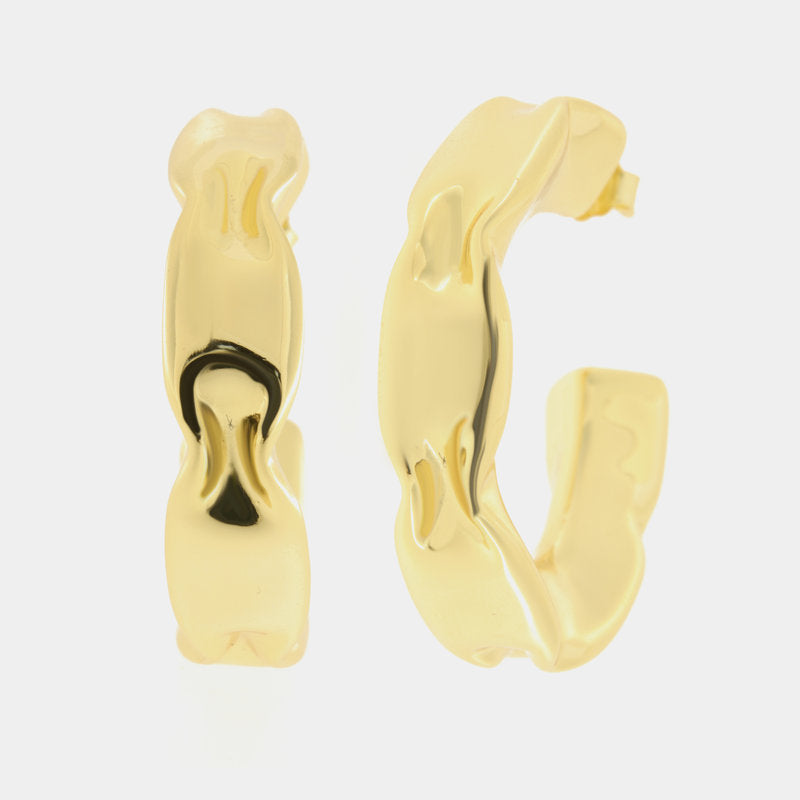 Orecchini in Argento 925 semicerchi modoerno SIMEONE - gioiello BySimon