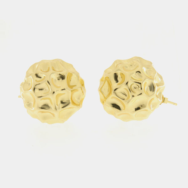Orecchini in Argento 925 a palline forate SIMEONE - gioiello BySimon