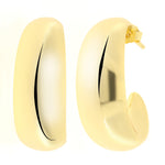 Orecchini in Argento 925 a forma di C SIMEONE - gioiello BySimon