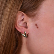 Orecchini in Argento 925 a lobo forma di cuore