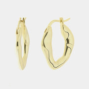 Orecchini in Argento 925 allungati con chiusura a scomparsa