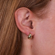 Orecchini in Argento 925 a lobo intrecciati