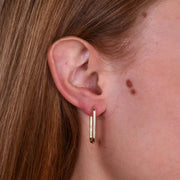 Orecchini in Argento 925 rettangolari