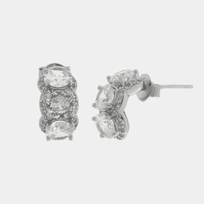 Orecchini in Argento 925 con zirconi