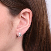 Orecchini in Argento 925 con stelle a lobo