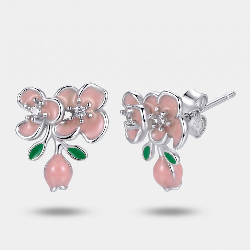 Orecchini in Argento 925 con fiori a lobo BYSIMON - gioiello BySimon
