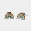 Orecchini in Argento 925 arcobaleno