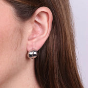 Orecchini in Argento 925 ovale liscio