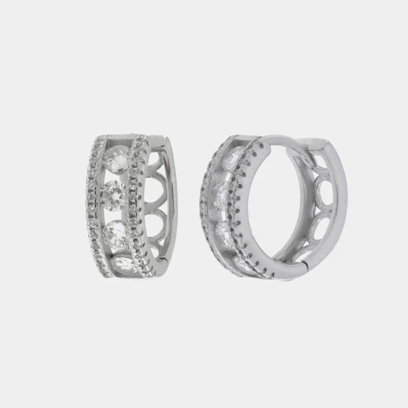 Orecchini in Argento 925 a cerchio