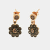 Orecchini in Argento 925 in stile antico con fiore