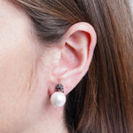 Orecchini in Argento 925 con perla - BYSIMON gioielli