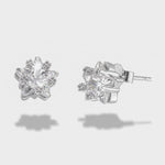 Orecchini in Argento 925 stella zirconata Collezione Hanoi - BYSIMON gioielli