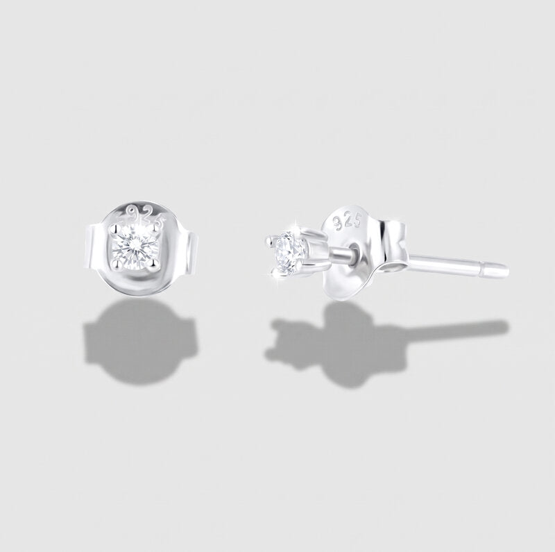 Orecchini in Argento 925 punto luce piccolo Collezione Hanoi - BYSIMON gioielli
