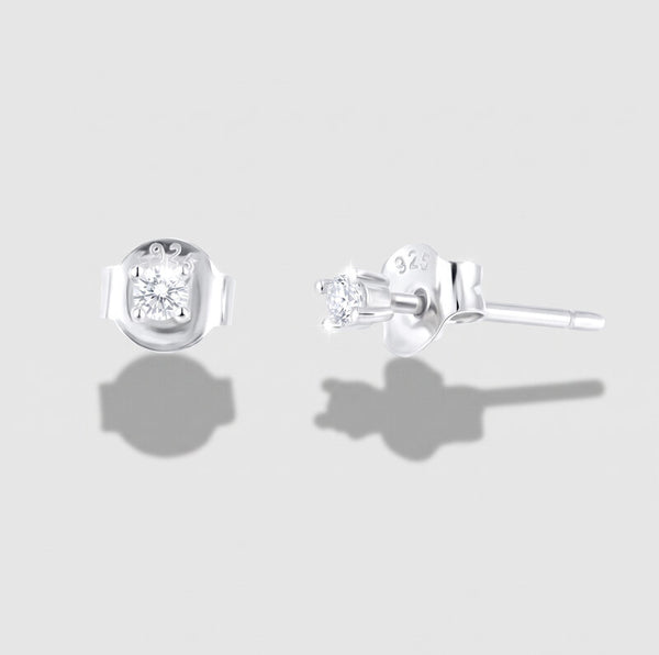 Orecchini in Argento 925 punto luce piccolo Collezione Hanoi - BYSIMON gioielli