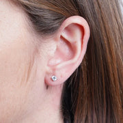 Orecchini in Argento 925 punto luce