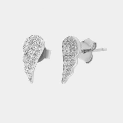 Orecchini in Argento 925 ali Collezione Hanoi - BYSIMON gioielli