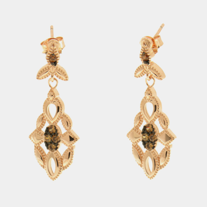 Orecchini in Argento 925 in stile antico Collezione Novecento - BYSIMON gioielli